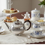 Antique Arts & Crafts sterling silver teapot by Liberty