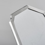 Handmade Art Deco sterling silver dressing table mirror