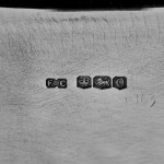 George II style sterling silver serving tray