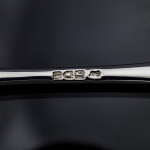 Edwardian one-date-&-maker Rattail sterling silver cutlery for 12