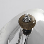 George III neoclassical style sterling silver tea caddy