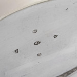 George III neoclassical style sterling silver tea caddy