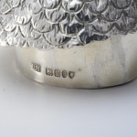 Edwardian sterling silver model of a partridge