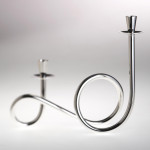 T8 silver-plated candelabra