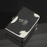 Victorian sterling silver lunch box