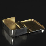 Victorian sterling silver lunch box