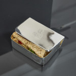 Victorian sterling silver lunch box