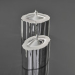 Pair of George III sterling silver tea caddies