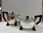 4-piece Art Deco sterling silver tea & coffee set