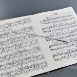 12" silver-plated conductor's baton