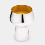 T&B silver-plated wine goblet
