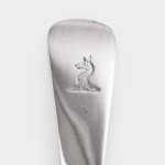 Set of Edwardian hand-forged Old English sterling silver cutlery set for 18