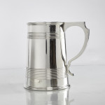 Silver-plated quart mug