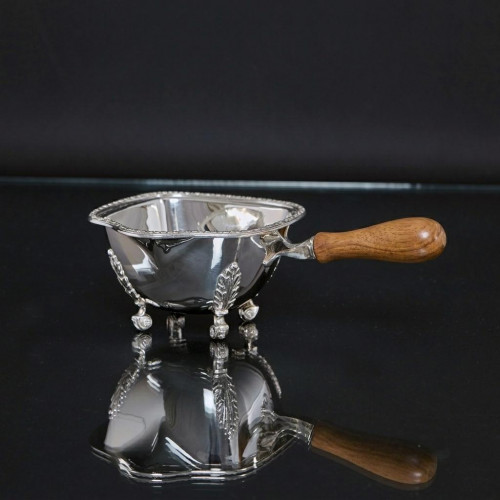Sterling silver brandy warmer & pourer