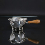 Sterling silver brandy warmer & pourer