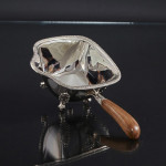 Sterling silver brandy warmer & pourer