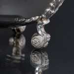 Sterling silver brandy warmer & pourer