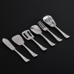 Extensive set of Art Deco Italian silver cutlery for 24 in fitted canteen