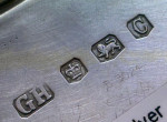 10" silver salver