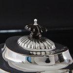 Antique 3-piece Queen Anne style sterling silver tea & coffee set