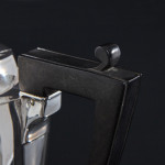 Antique 3-piece Queen Anne style sterling silver tea & coffee set