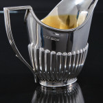 Antique 3-piece Queen Anne style sterling silver tea & coffee set