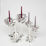 Small Bugia sterling silver candlestick