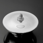 Mid-century sterling silver bowl & cover