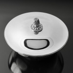 Mid-century sterling silver bowl & cover
