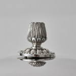 Mid-century sterling silver bowl & cover