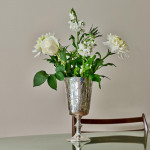 Large Aesthetic style Victorian sterling silver goblet