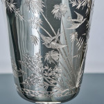 Large Aesthetic style Victorian sterling silver goblet