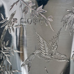 Large Aesthetic style Victorian sterling silver goblet