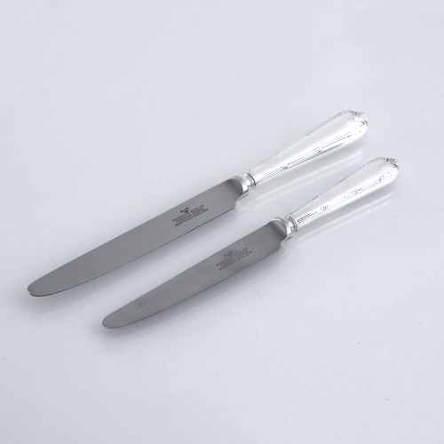 Louis XVI pattern silver-plated cutlery - dessert knife