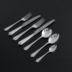 Louis XVI pattern silver-plated cutlery - dessert knife