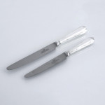 Louis XVI pattern silver-plated cutlery - table knife