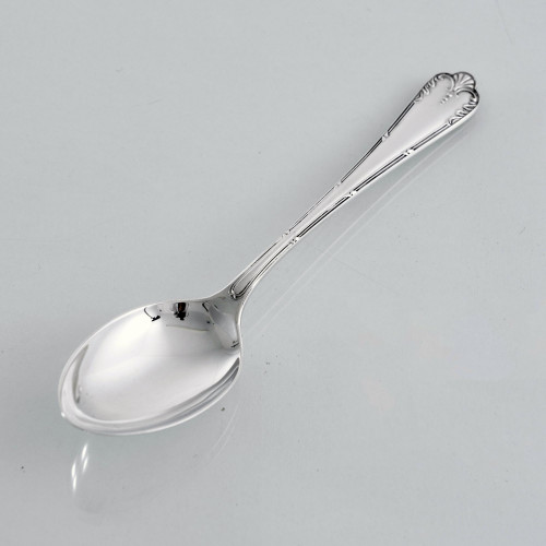 Louis XVI pattern silver-plated cutlery - serving spoon