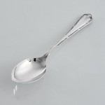 Louis XVI pattern silver-plated cutlery - serving spoon
