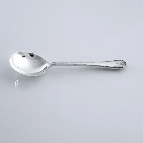 Louis XVI pattern silver-plated cutlery - soup spoon