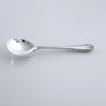 Louis XVI pattern silver-plated cutlery - soup spoon