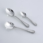 Louis XVI pattern silver-plated cutlery - soup spoon