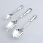 Louis XVI pattern silver-plated cutlery - soup spoon