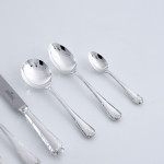Louis XVI pattern silver-plated cutlery - dessert spoon
