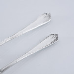 Louis XVI pattern silver-plated cutlery - dessert fork