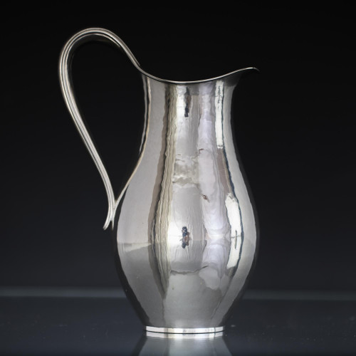 Mid-century sterling silver water jug