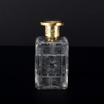 Silver-gilt Chinoiserie perfume bottle
