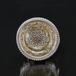 George III regency sterling silver wine funnel