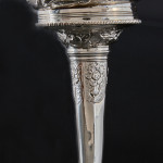 George III regency sterling silver wine funnel