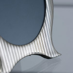 Hand-engraved antique American sterling silver photograph frame