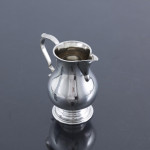 George II style sterling silver sparrow-beak cream jug